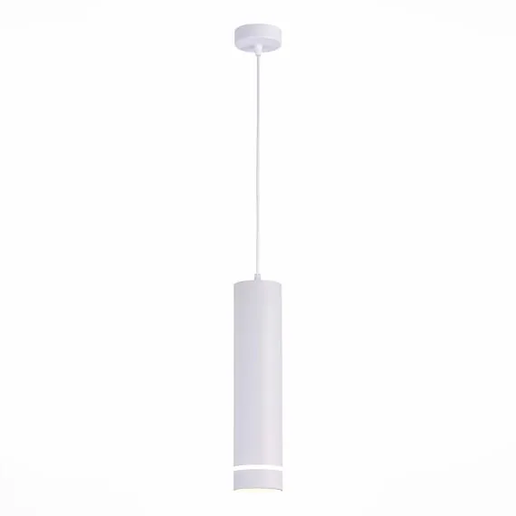 ST LUCE ST115.543.12 Светильник подвесной Белый LED 1*12W 4000K 936Lm Ra>90 120° IP20 D80xH300 165-265V, изображение 2