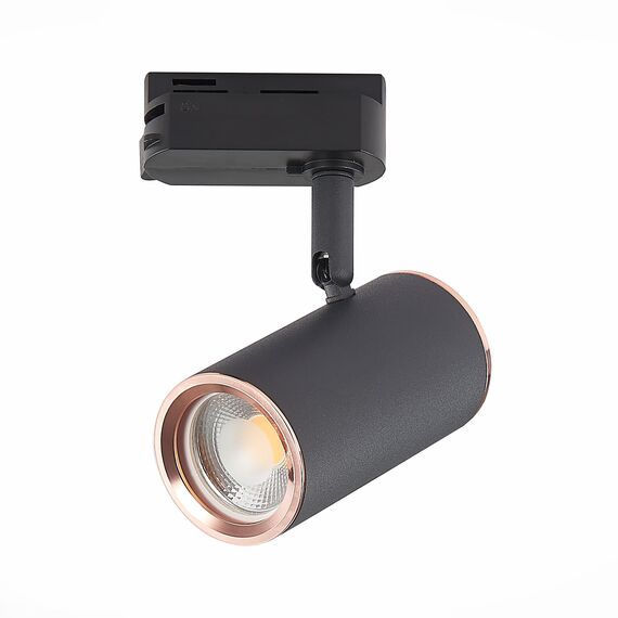 ST LUCE ST301.426.01 Светильник трековый Черный GU10 1*50W L104xW54xH111 220V Без ламп, изображение 3