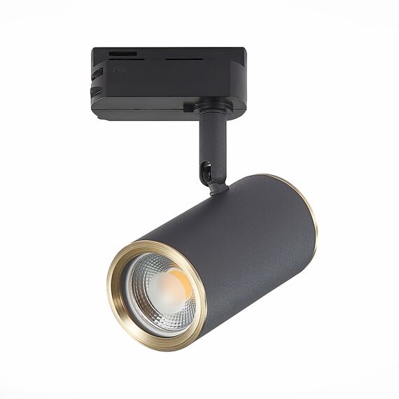 ST LUCE ST301.436.01 Светильник трековый Черный GU10 1*50W L104xW54xH111 220V Без ламп, изображение 3