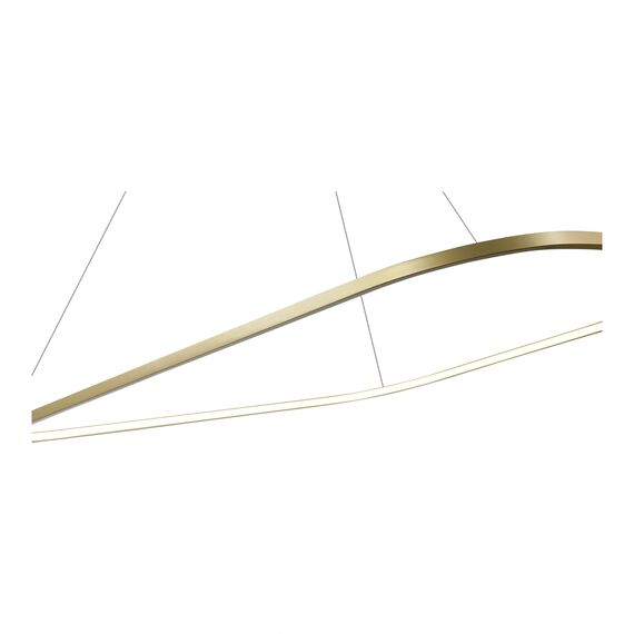 ST LUCE ST610.243.52 Светильник подвесной ST-Luce Золотистый/Белый LED 1*47W 4000K, изображение 2
