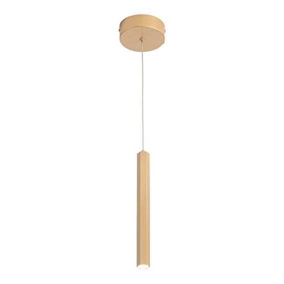 ST LUCE ST614.203.06 Светильник подвесной ST-Luce Золотистый/Золотистый LED 1*6W 4000K, изображение 2