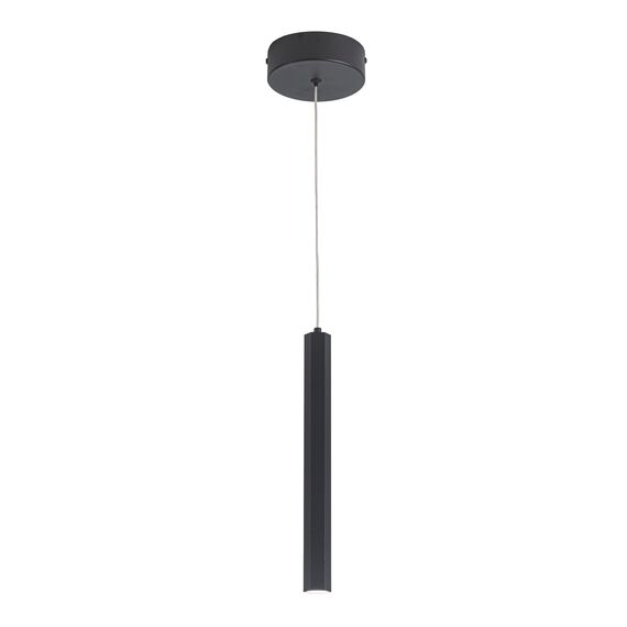 ST LUCE ST614.403.06 Светильник подвесной ST-Luce Черный/Черный LED 1*6W 4000K