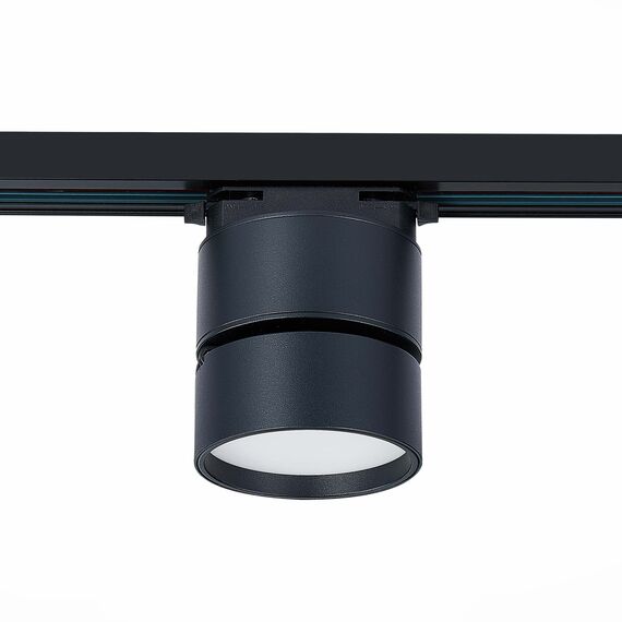 ST LUCE ST651.436.09 Светильник трековый Черный LED 1*9W 3000K 720Lm Ra>90 120° IP20 D85xH122 170-240VV, изображение 2