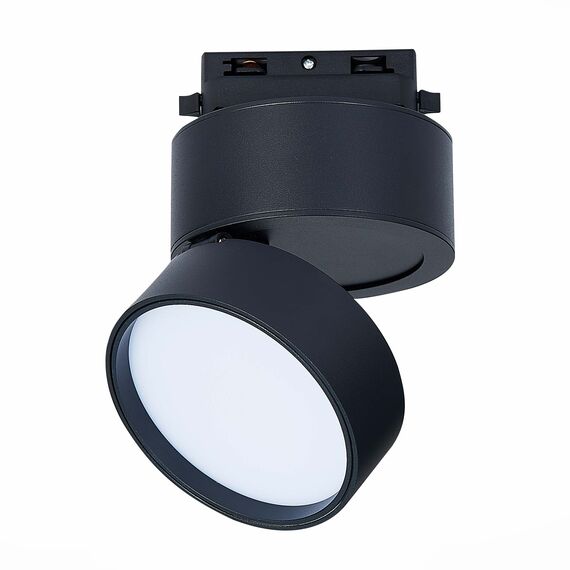 ST LUCE ST651.436.14 Светильник трековый Черный LED 1*14W 3000K 1 100Lm Ra>90 120° IP20 D104xH128 170-240VV, изображение 6