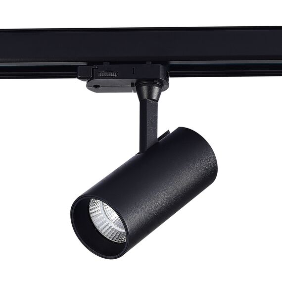 ST LUCE ST661.446.10 Светильник трековый Черный LED 1*10W 4000K 800Lm Ra>90 38° IP20 L130xW60xH195 165-265V