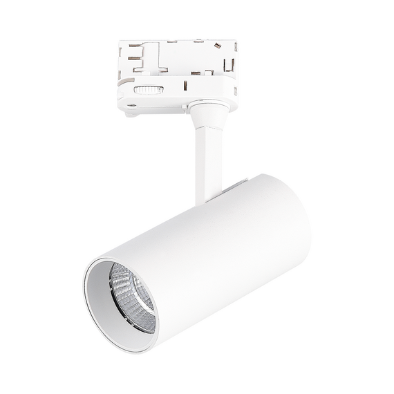 ST LUCE ST661.546.10 Светильник трековый Белый LED 1*10W 4000K 800Lm Ra>90 38° IP20 L130xW60xH195 165-265V, изображение 2