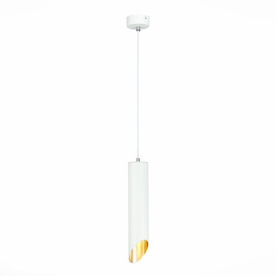 ST LUCE ST152.503.01 Светильник подвесной Белый GU10 1*50W  IP20 D60xH300 220V Без ламп, изображение 2