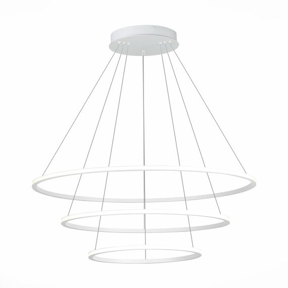 ST LUCE ST604.543.114 Светильник подвесной ST-Luce Белый/Белый LED 1*114W 4000K