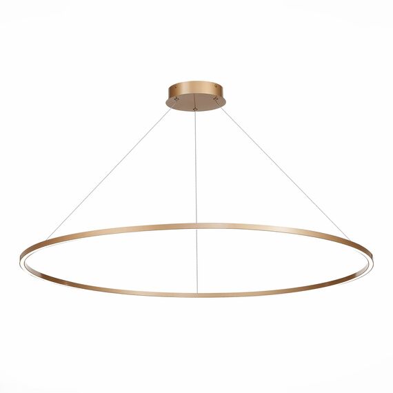 ST LUCE ST605.243.57 Светильник подвесной ST-Luce Золотистый/Белый LED 1*57W 4000K