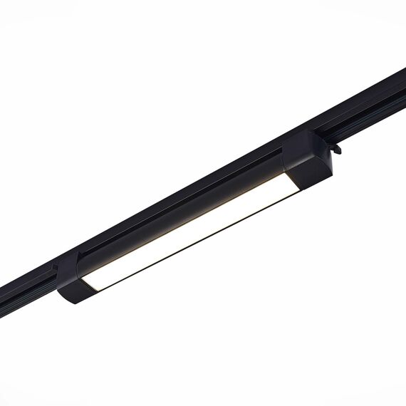 ST LUCE ST368.436.20 Светильник трековый Черный LED 1*20W 3000K 1 450Lm Ra>90 120° IP20 L387xW49xH54 170-240V, изображение 2