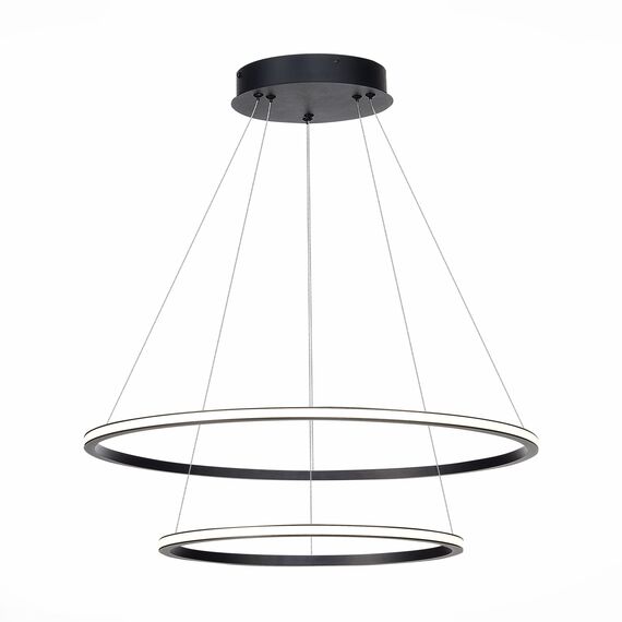 ST LUCE ST604.443.56 Светильник подвесной ST-Luce Черный/Белый LED 1*56W 4000K