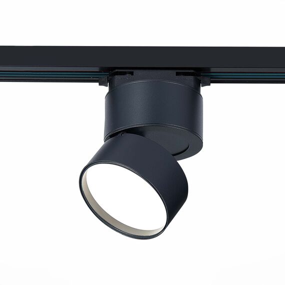 ST LUCE ST651.446.09 Светильник трековый Черный LED 1*9W 4000K 720Lm Ra>90 120° IP20 D85xH122 170-240VV