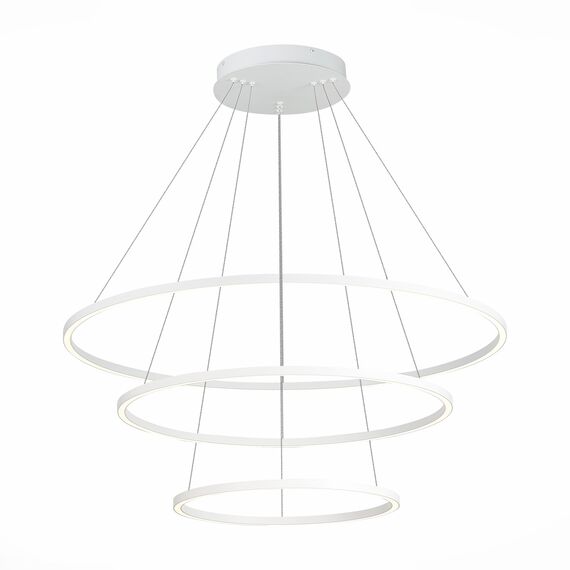 ST LUCE ST605.543.114 Светильник подвесной ST-Luce Белый/Белый LED 1*114W 4000K