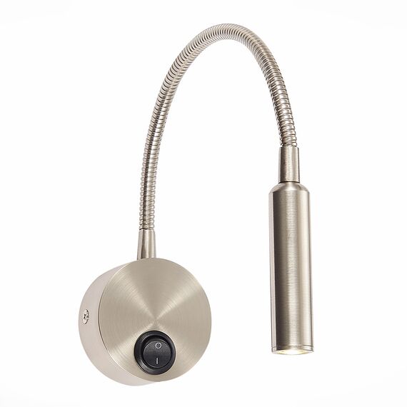 ST LUCE ST653.131.01 Светильник настенный ST-Luce Никель/Никель LED 1*3W 3000K