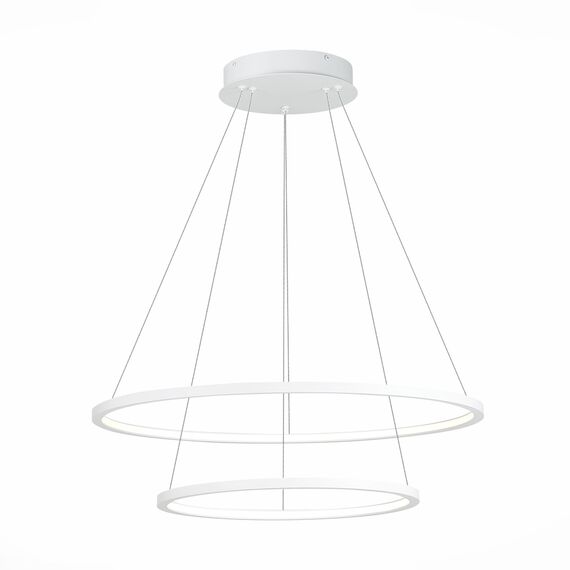 ST LUCE ST603.543.56 Светильник подвесной ST-Luce Белый/Белый LED 1*56W 4000K