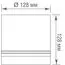Donolux DL18484R23W1B Накладной светодиодный светильник,23 Вт, изображение 4