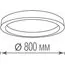 Donolux DL800C72WW White Накладной светодиодный светильник 72Вт 3000К, изображение 4