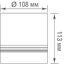 Donolux DL18483R15W1B Line Накладной светодиодный светильник,15 Вт, изображение 4