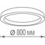 Donolux DL800C72NW Black Накладной светодиодный светильник 72Вт 4000К, изображение 4