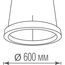 Donolux DL600S54NW White Подвесной светодиодный светильник 54Вт 4000К, изображение 4
