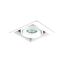Donolux DL18615/01WW-SQ White/Black Встраиваемый светильник под сменную лампу, изображение 3