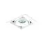 Donolux DL18615/01WW-SQ White/Black Встраиваемый светильник под сменную лампу, изображение 3