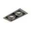 Donolux DL18615/02WW-SQ Silver Grey/Black Встраиваемый светильник под сменную лампу, изображение 3