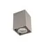 Donolux DL18611/01WW-SQ Silver Grey Накладной светильник под сменную лампу, изображение 2