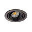 Donolux DL18615/01WW-R Shiny black/Black Встраиваемый светильник под сменную лампу, изображение 3