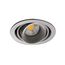Donolux DL18615/01WW-R Silver Grey/Black Встраиваемый светильник под сменную лампу, изображение 3