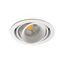 Donolux DL18615/01WW-R White/Black Встраиваемый светильник под сменную лампу