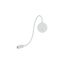 Donolux W111043/1 white Настенный светодиодный светильник, 3Вт