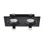Donolux DL18412/02TSQ Black Встраиваемый поворотный светильник под сменную лампу, изображение 3