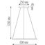 Donolux S111024/1SQ 45W White In Подвесной светодиодный светильник, 45Вт, изображение 5