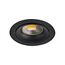 Donolux DL18412/01TR Black Встраиваемый поворотный светильник под сменную лампу, изображение 2