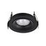 Donolux DL18412/01TR Black Встраиваемый поворотный светильник под сменную лампу, изображение 3