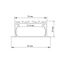 Donolux DN18512RAL9003 Врезной алюминиевый профиль,  85х35х2000. Цвет: Белый матовый, RAL9003,Серия:DN8ALE, изображение 2