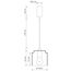 Donolux S111056.1Smoky Подвес, D150xH145 мм, 1хЕ27 40Вт,  дымчатый, изображение 3