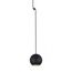 Donolux DL18445WW8W1SB Светильник подвесной для CIRCLE System, Apple, 8,5Вт, 3000К, черный, провод черный