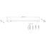 Donolux Suspension kit DLR2000CB, DLR3000CB Комплект подвесной для шинопровода, L2000 мм, изображение 4