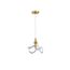 Donolux S111055.1Brass Подвес, 1хЕ27 40Вт, плафон стеклянный, прозрачный
