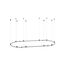 Donolux DL20225OV1800C Black Donolux Magnet Modular System «CODE 1.2», D800xL1800хH95-3000 мм (высота регулируется), DC24V, подве