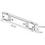 Donolux Connector 180 DLSM B Токопроводящий прямой соединитель для шинопроводов Slim Line Mini, DC 24В, L68xW4,8xH10,5 мм, изображение 4