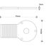 Donolux Pedal spike Педаль  для удобства установки в грунт оснований пик Spike205DG1, Spike205DG2, изображение 2