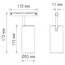 Donolux DL20604WW15B Led светильник Slim Line,  Alpha, DC 48В 15Вт, D55xL115 мм, 1450Лм, 36°, 3000К, недиммируемый, IP20, Ra>90, черный, изображение 5