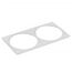 Donolux Frame DL20761W2 Декоративная  двойная рамка для светильника DL20761, 175х89х2.5, белая