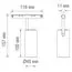Donolux DL20604NW10B Led светильник Slim Line,  Alpha, DC 48В 10Вт, D45xL100 мм, 900Лм, 36°, 4000К, недиммируемый, IP20, Ra>90, черный, изображение 4