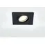Donolux DL1520SQ1B Светильник встраиваемый, поворотный квадрат, GU10, L92хW92xH60мм, IP20, черный, без лампы, изображение 4
