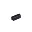 Donolux Surface mount 80HB Горизонтальное накладное крепление LIGHT WAVE, L80xW30xH35 мм, металл, черный, крепление в комплекте