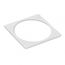 Donolux Frame DL20761W1 Декоративная  одиночная рамка для светильника DL20761, 89х89х2.5, белая